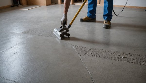 Rénover un revêtement de sol en béton